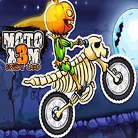 Moto X3M Spooky Land - Online Game - Play for Free